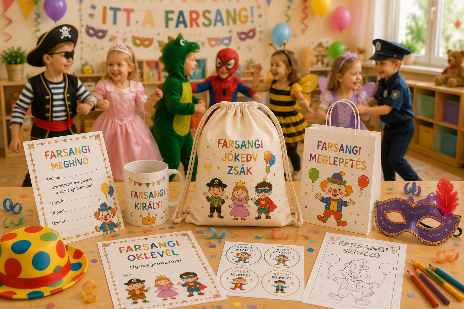 ovis farsang, farsangi jelmezek